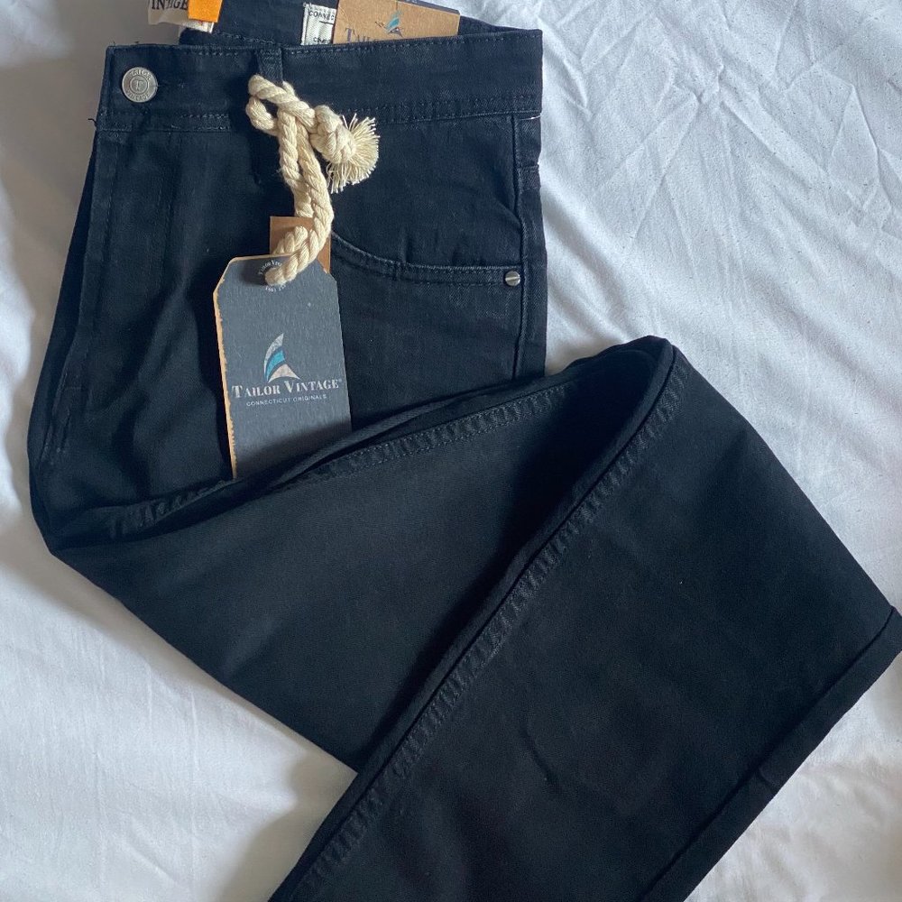 Tailor Vintage Stamford Stretch Slim Fit Smart Denim Size 34